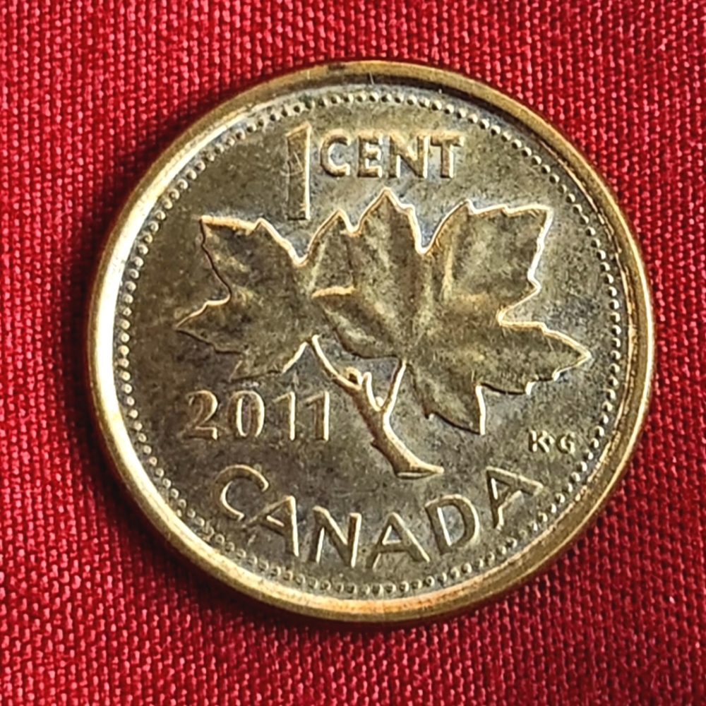2011 Canadian Penny